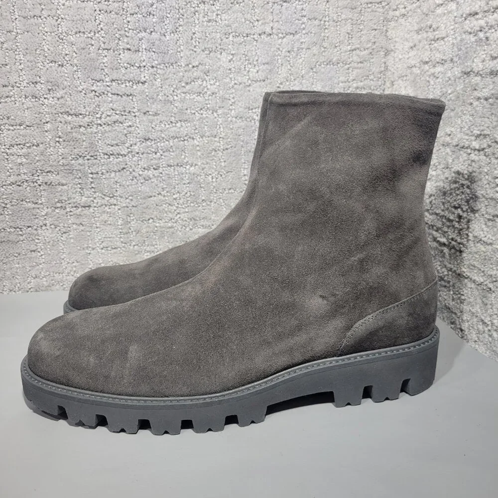 Vince Caleres Line Fall2 2018 Mens 9M Graphite Sport Suede Leather Ankle Boots